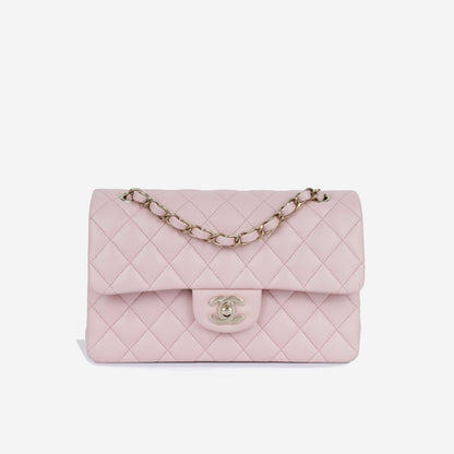 Chanel Small Classic Flap Bag - Pink