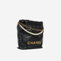 Chanel Chanel 22 Calfskin Black Shoulder Bag Style 5