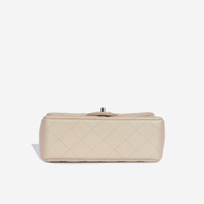 Chanel Classic Flap Lambskin Black Shoulder Bag Style 133
