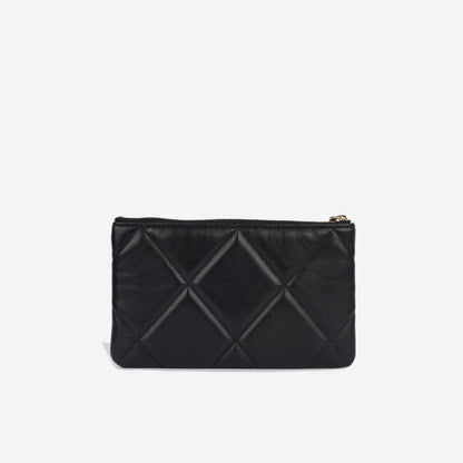 Chanel Chanel 19 Lambskin Black Shoulder Bag Style 3