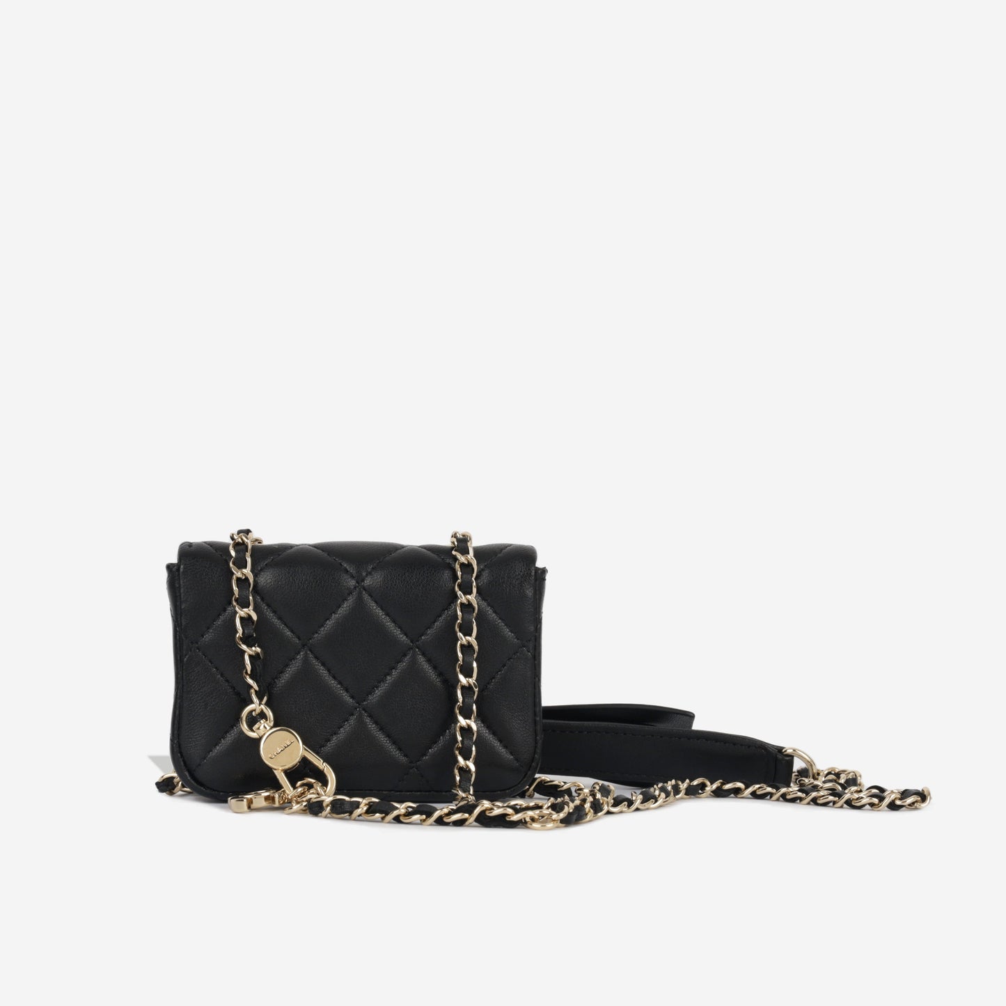 Chanel Luxury Lambskin Black Handbag Style 3