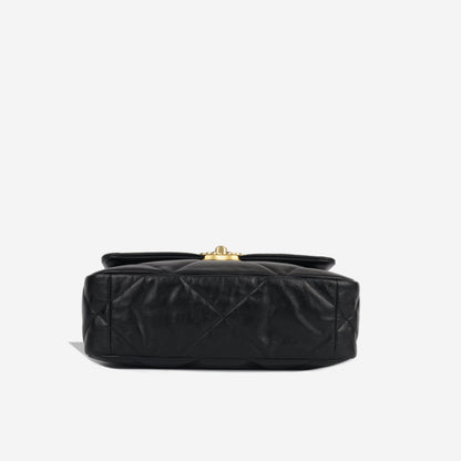 Chanel Chanel 19 Lambskin Black Shoulder Bag Style 13