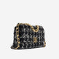 Chanel Chanel 19 Tweed Black Shoulder Bag Tweed