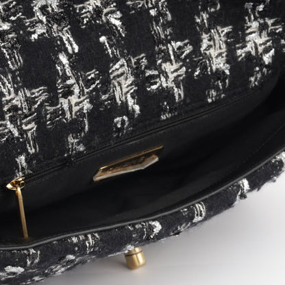 Chanel Chanel 19 Tweed Black Shoulder Bag Tweed