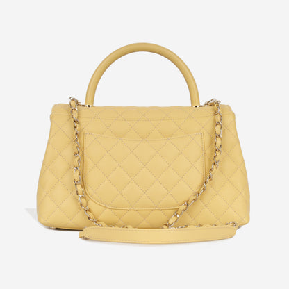 Chanel Coco Handle Caviar Gold Shoulder Bag Style 2