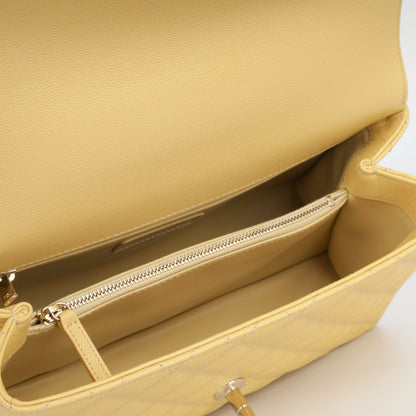 Chanel Coco Handle Caviar Gold Shoulder Bag Style 2