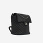 Chanel Classic Flap Lambskin Black Shoulder Bag Style 304