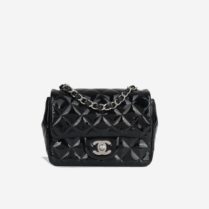 Chanel Classic Flap Calfskin Black Shoulder Bag Style 23