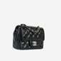 Chanel Classic Flap Calfskin Black Shoulder Bag Style 23
