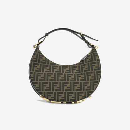 Fendi Fendigraphy Jacquard Red Shoulder Bag