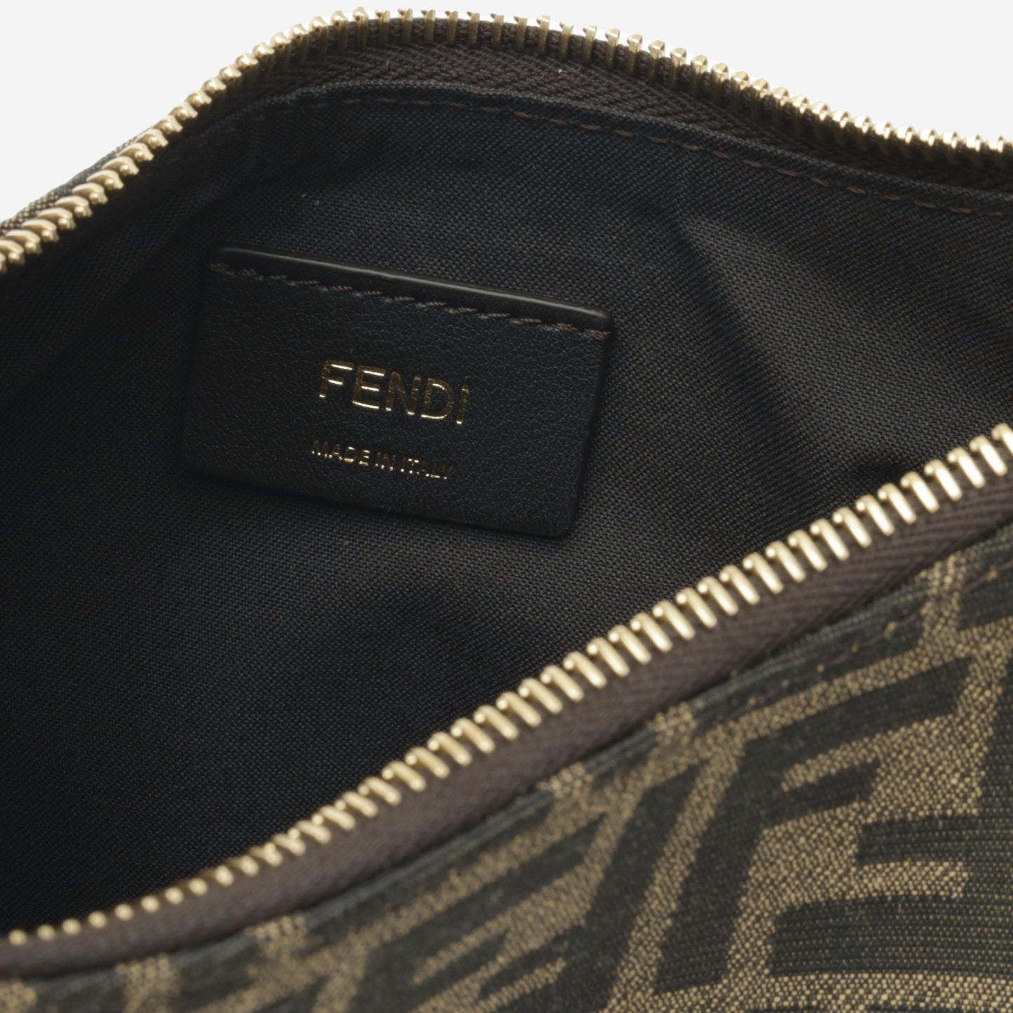 Fendi Fendigraphy Jacquard Red Shoulder Bag