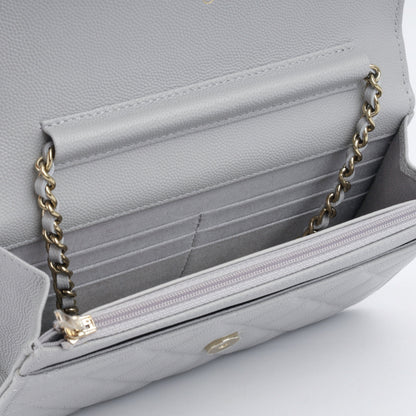 Chanel Wallet On Chain Caviar Gold Crossbody Style 3