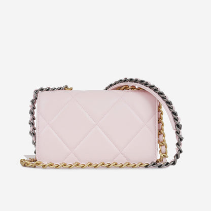 Chanel Wallet On Chain Lambskin Gold Crossbody