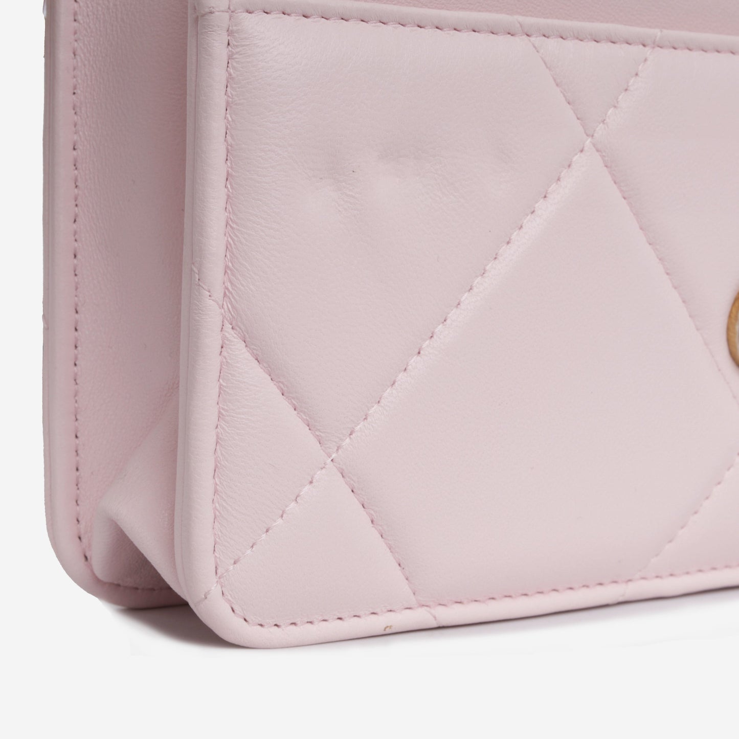 Chanel Wallet On Chain Lambskin Gold Crossbody
