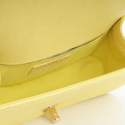 Chanel Boy Bag Caviar Gold Shoulder Bag Style 7