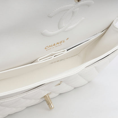 Chanel Classic Flap Caviar Black Shoulder Bag Style 68