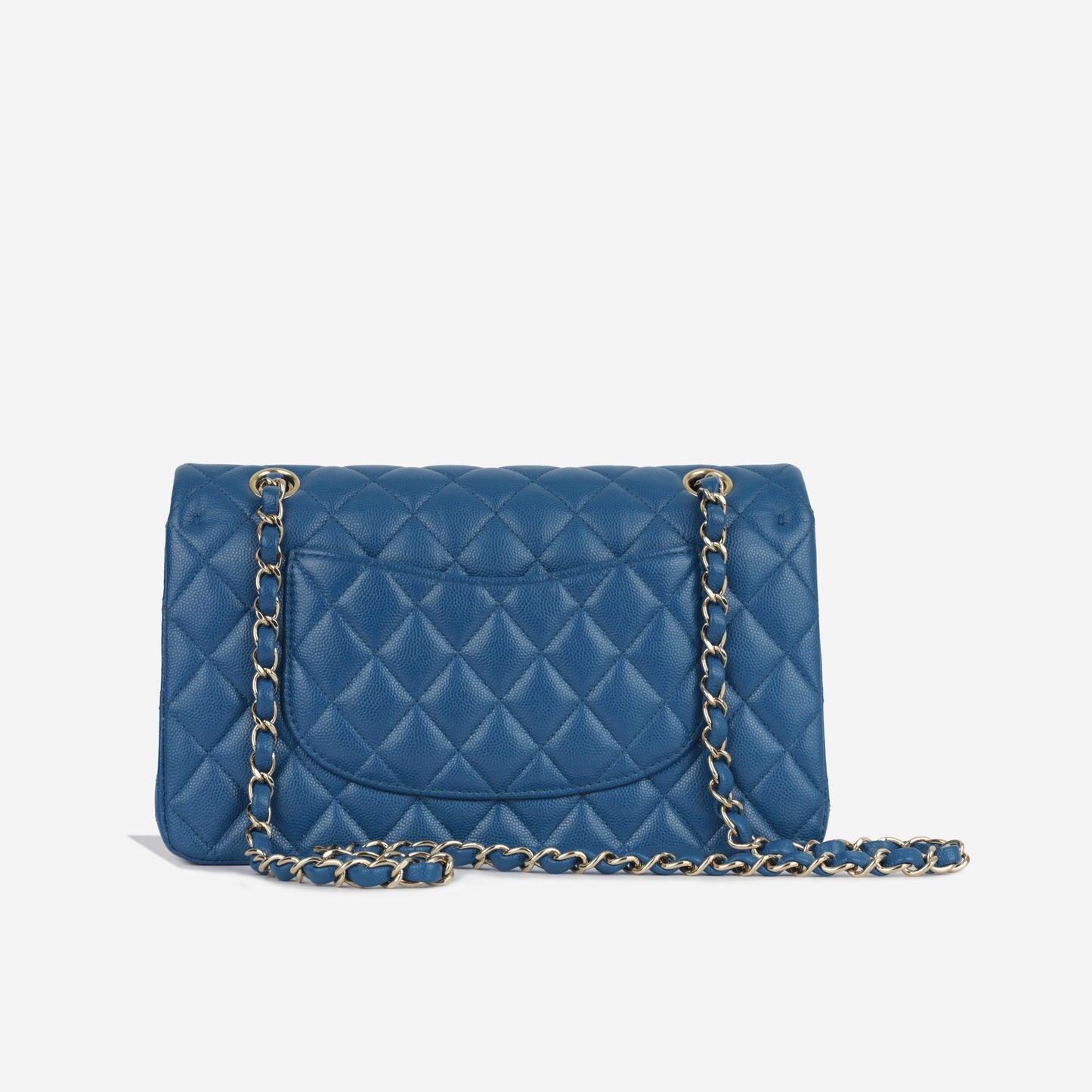 Chanel Classic Flap Caviar Gold Shoulder Bag Style 17