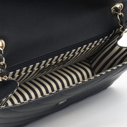 Chanel Chevron Envelope Flap Bag
