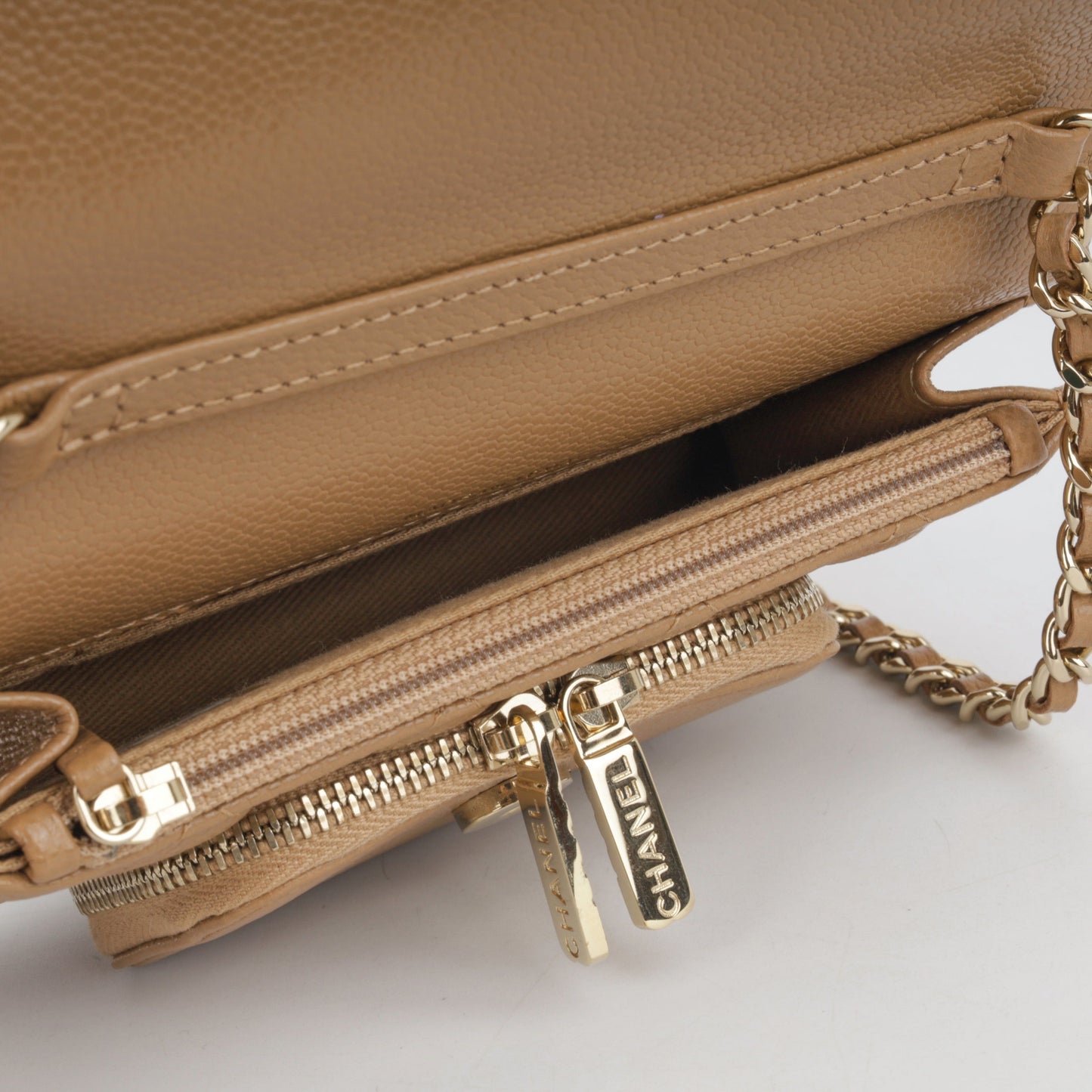 Chanel Timeless Caviar Black Clutch