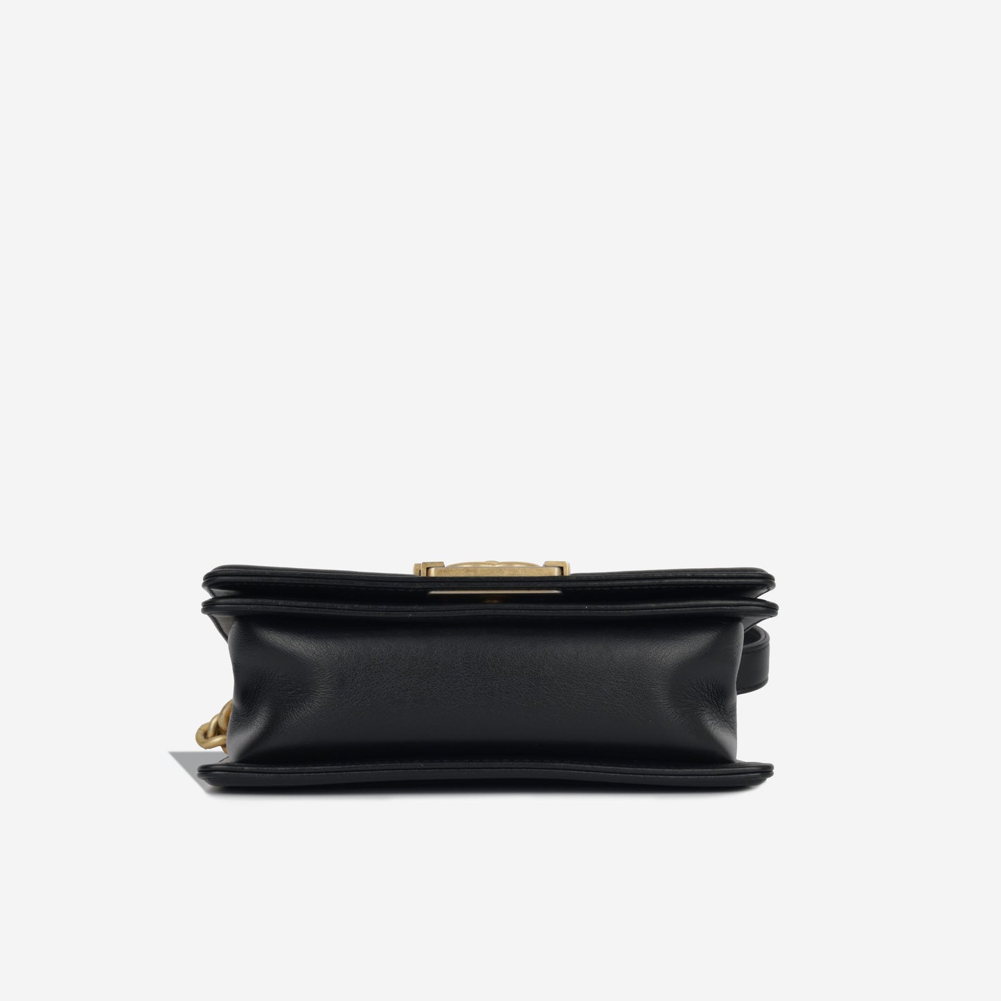Chanel Boy Bag Lambskin Black Shoulder Bag Style 50