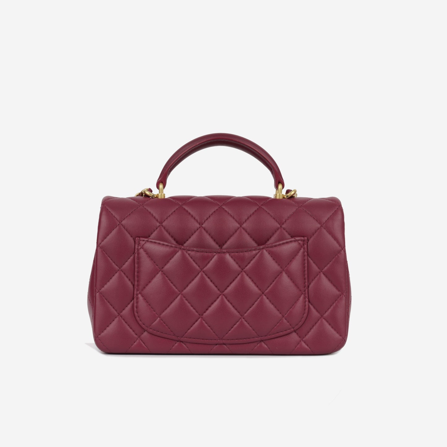 Chanel Classic Flap Lambskin Black Shoulder Bag Style 336