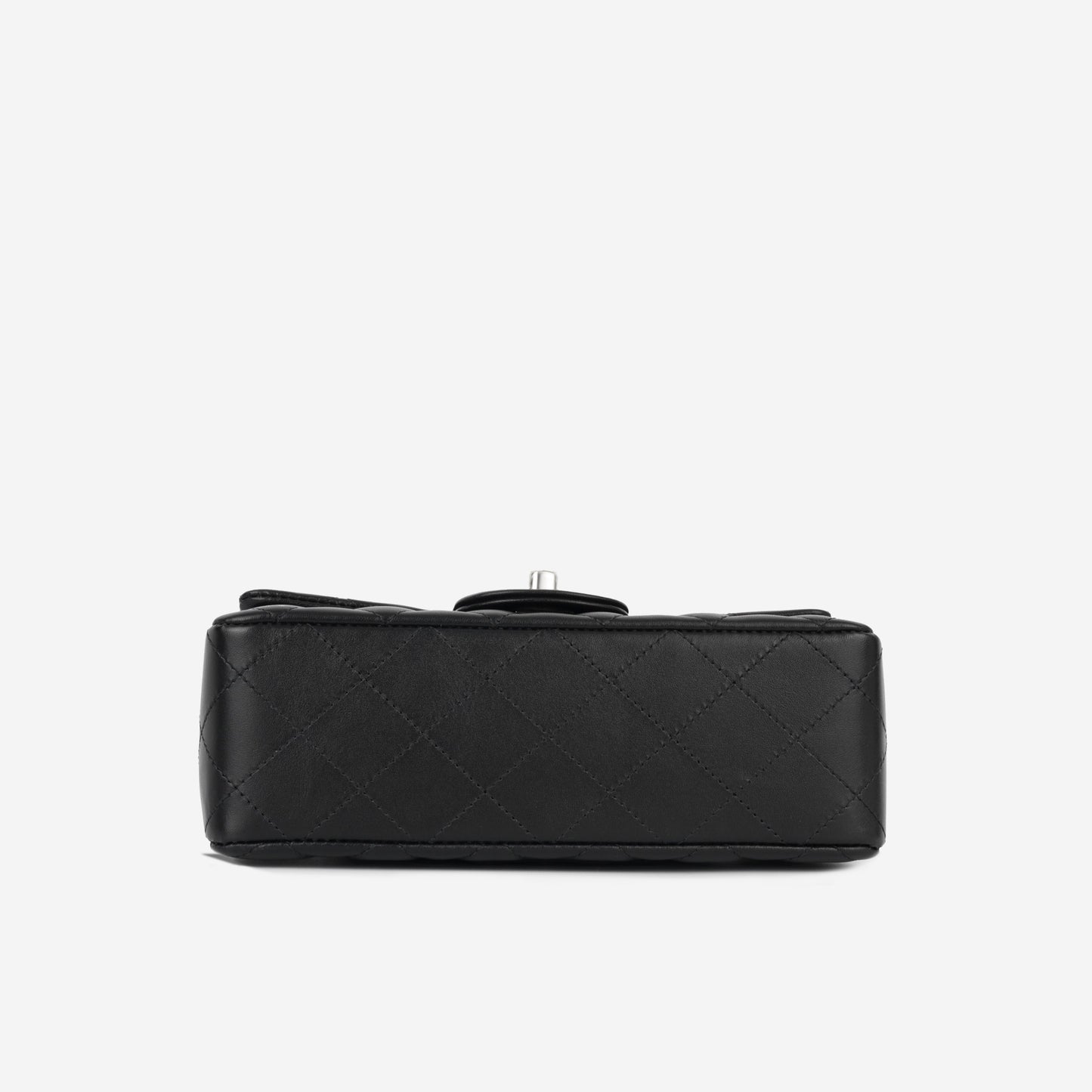 Chanel Classic Flap Lambskin Black Shoulder Bag Style 128