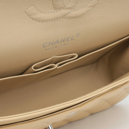 Chanel Classic Flap Lambskin Black Shoulder Bag Style 62