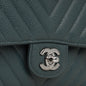 Chanel Classic Flap Lambskin Black Shoulder Bag Style 312