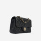 Chanel Classic Flap Lambskin Black Shoulder Bag Style 124
