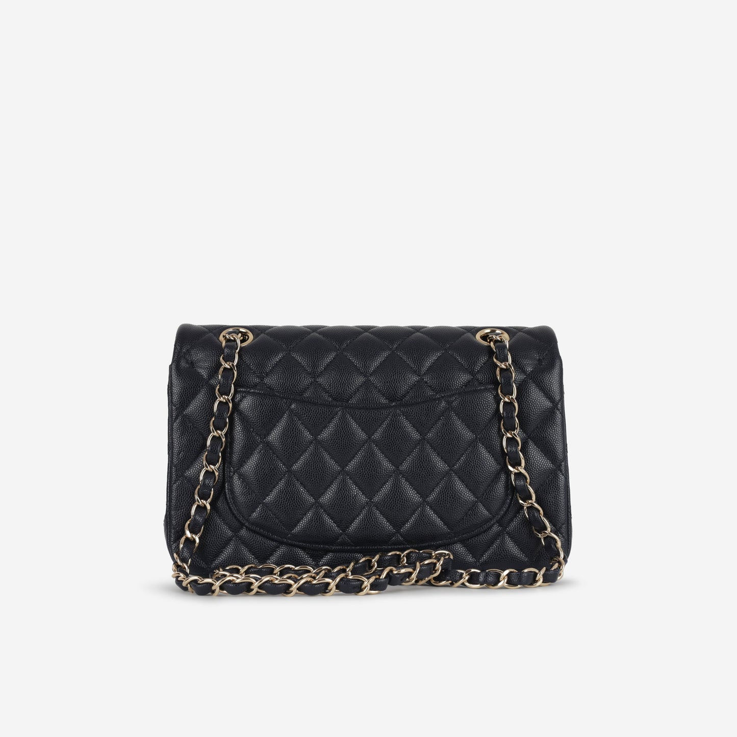 Chanel Classic Flap Lambskin Gold Shoulder Bag Style 137