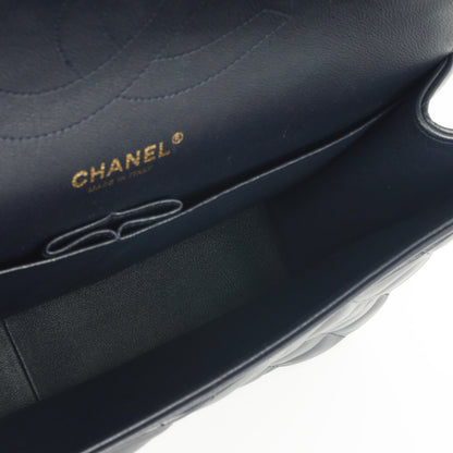 Chanel Classic Flap Lambskin Black Shoulder Bag Style 84