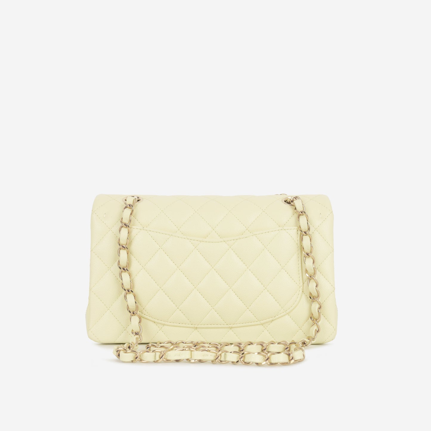 Chanel Classic Flap Lambskin Gold Shoulder Bag Style 143