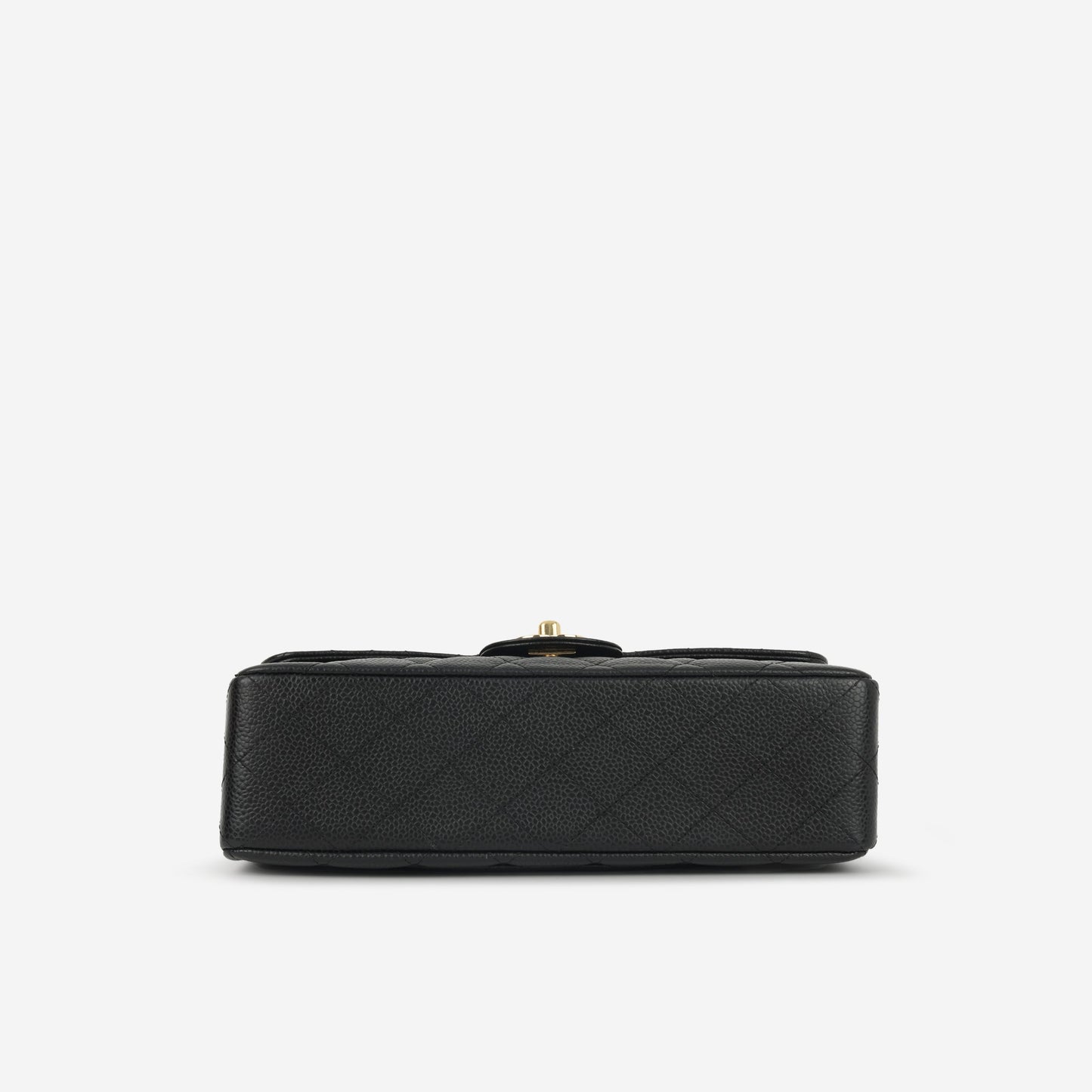 Chanel Classic Flap Lambskin Black Shoulder Bag Style 347