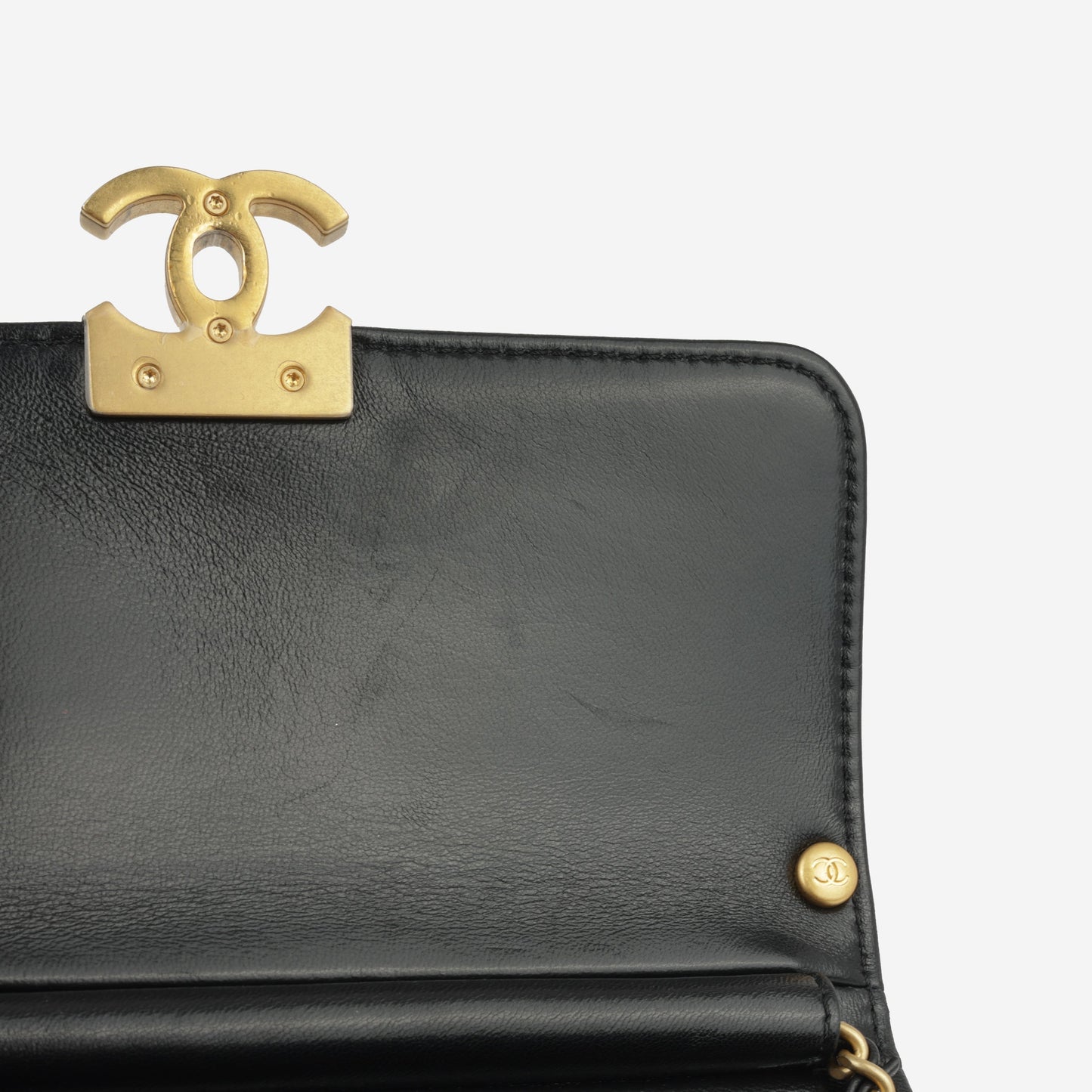 Chanel Mini Square Pearl Twist Flap