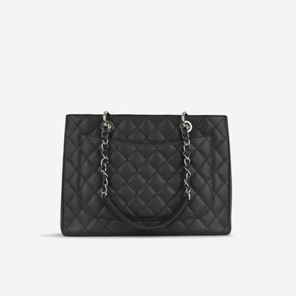Chanel Timeless Caviar Black Tote Bag Style 16