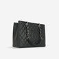 Chanel Timeless Caviar Black Tote Bag Style 16