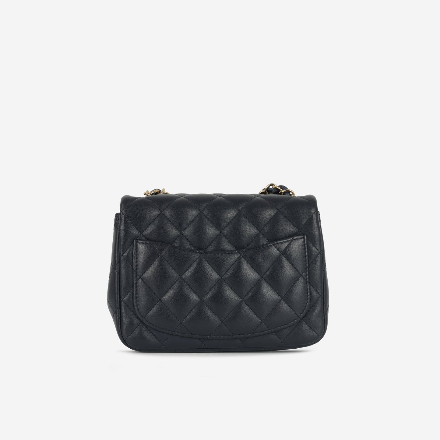 Chanel Classic Flap Lambskin Gold Shoulder Bag Style 132