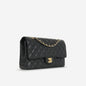 Chanel Classic Flap Lambskin Black Shoulder Bag Style 318
