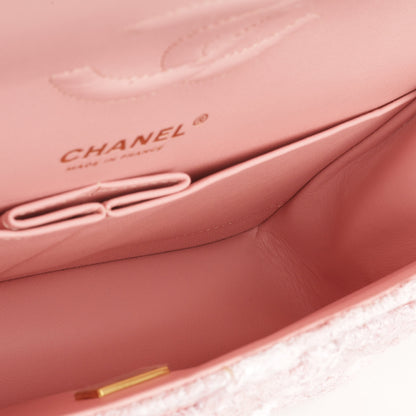 Chanel Classic Flap Lambskin Gold Shoulder Bag Style 117