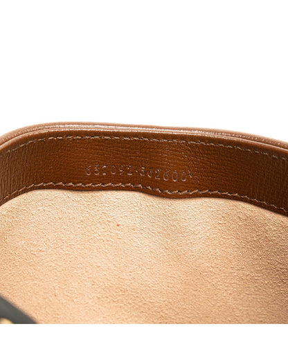 Mini GG Supreme Jackie 1961 Crossbody Bag with Leather Trim and Web Detail