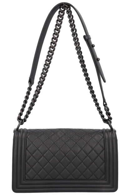Chanel Boy Black Luxury Handbag Style