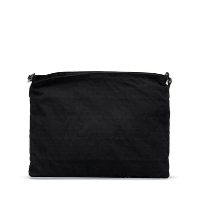 Fendi Crossbody Bag Black Zucca Canvas