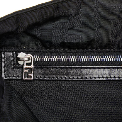 Fendi Crossbody Bag Black Zucca Canvas