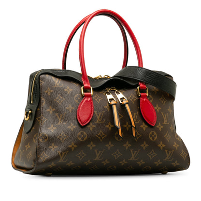 Brown Louis Vuitton Monogram Tuileries Satchel