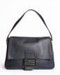 Fendi Big Mamma black leather shoulder bag