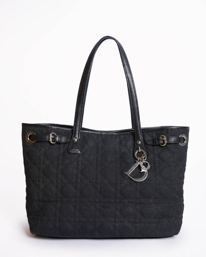 Christian Dior Panerea Tote Bag In Black