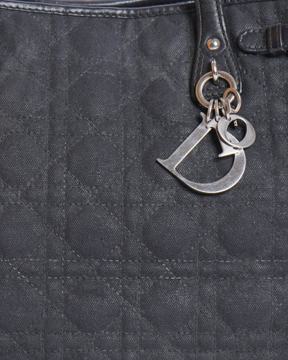 Christian Dior Panerea Tote Bag In Black