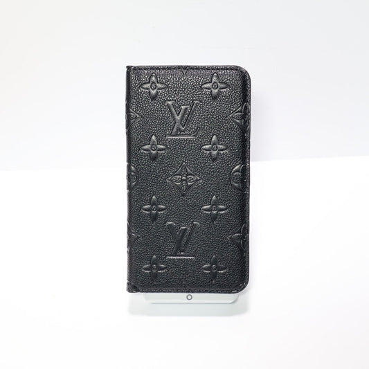 Black LV Wallet Phone Case 1216 Pro Max Plus