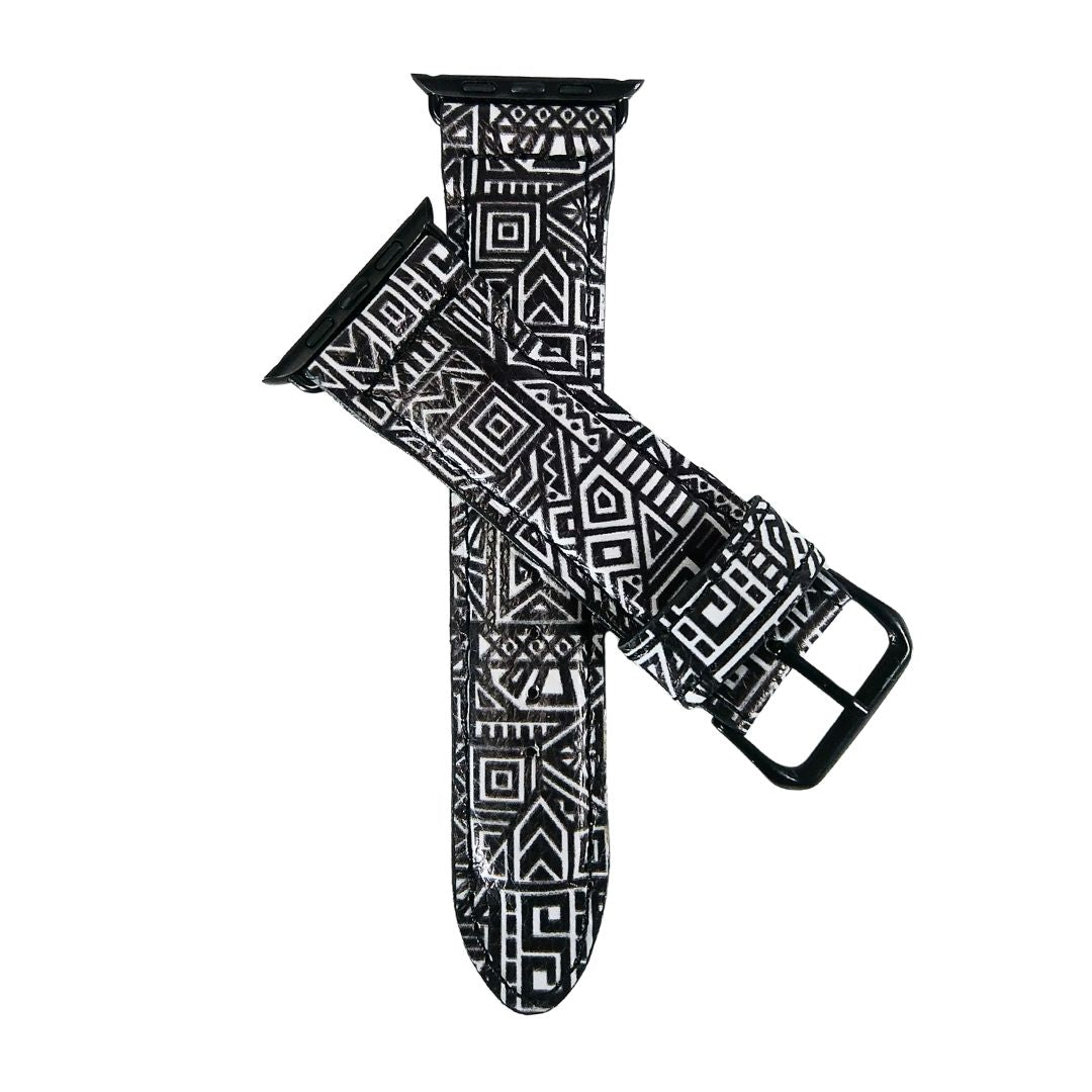 Black Hawaii Apple Watch Band