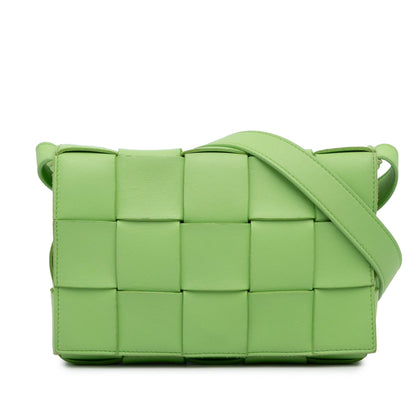 Bottega Veneta Calfskin Intrecciato Cassette Crossbody (MLB-CBPvTr)